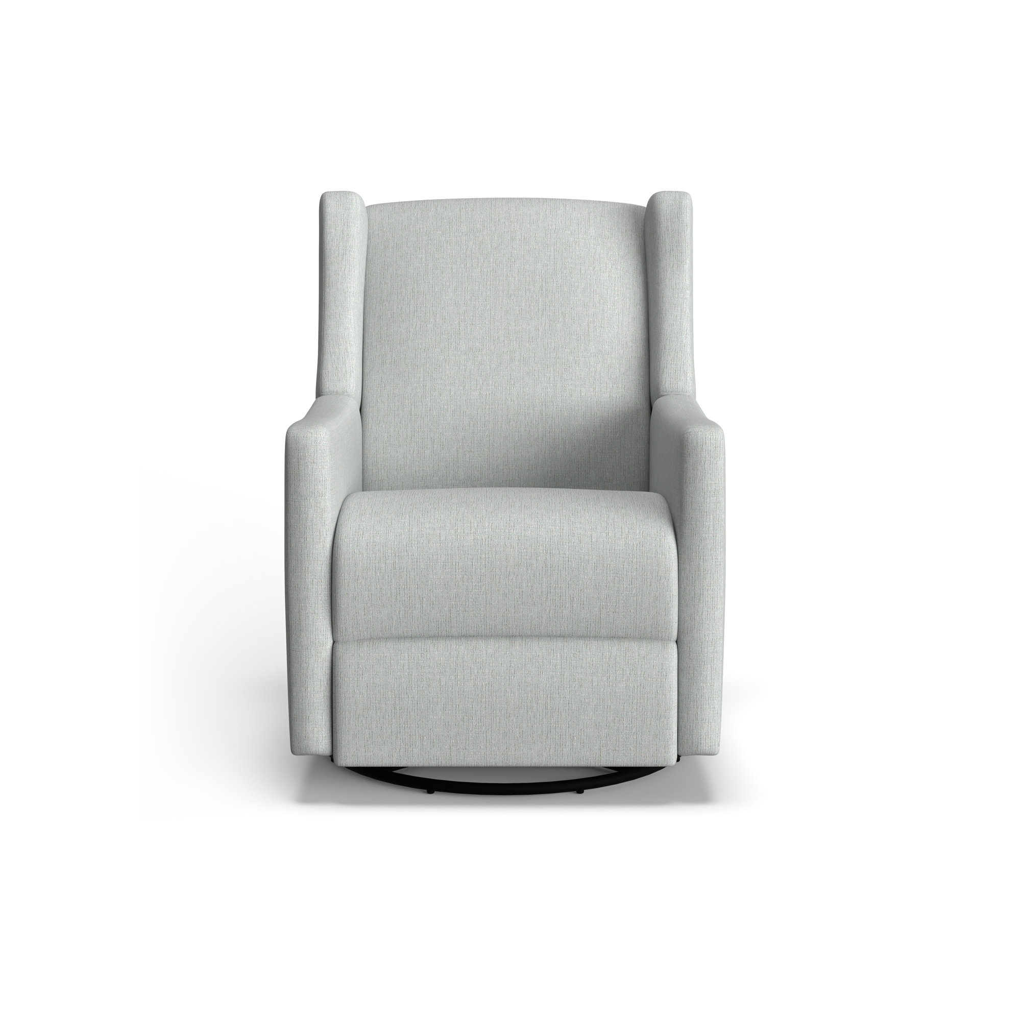 Andrina Manual Recliner, Radical Ash Gray Performance Chenille