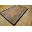 Antique Art Deco Small Scatter Size Wool Beige Rug