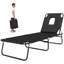 Chaise longue inclinable extérieure réglable Laforce
