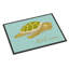 Tapis de porte pour l’extérieur antidérapant sea turtle welcome-38378927