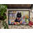 Decorating Easter Pomeranian Doormat-112770864