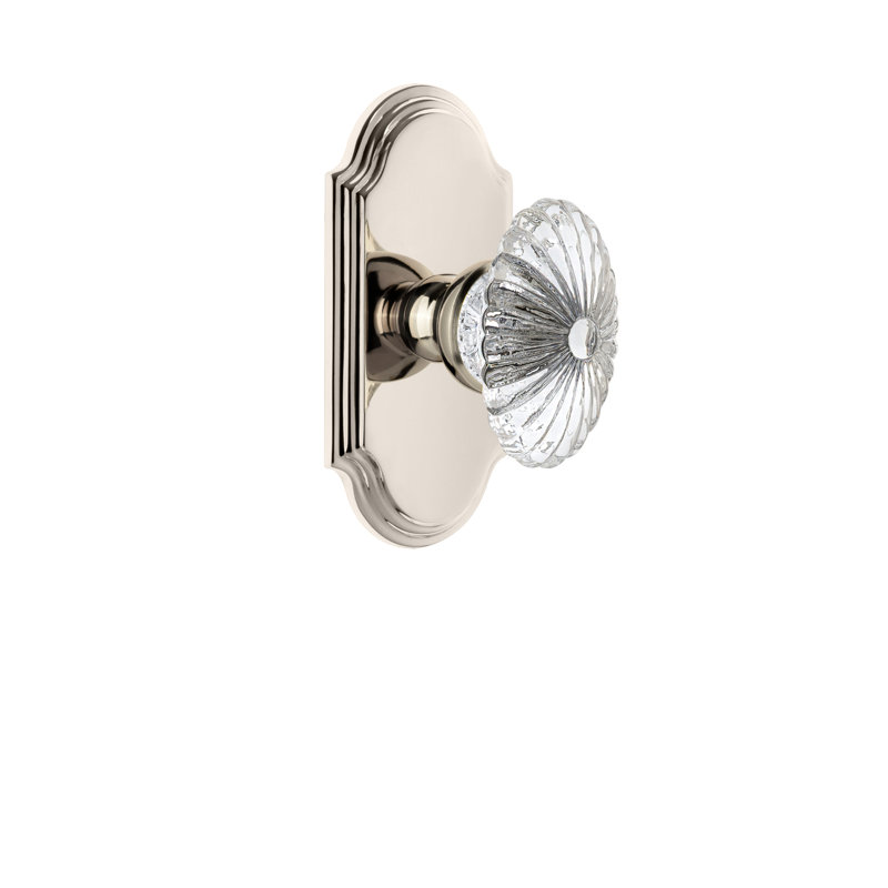 Fausse plaque Grandeur, Nickel poli