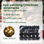 Christmas Bauble Set with 300 LEDs 120 pcs Plastic-1519245173