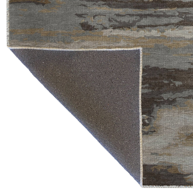 Multicoloured Abstract Patterned Creative Modern Decorative Carpet, Runner 2'8" x 6'7"