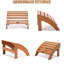 Repose-pieds Porch Furniture, brun, toutes saisons