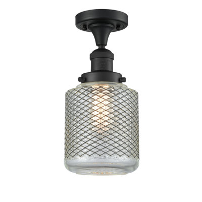 Pylant Glass Semi Flush Mount