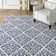 Damask Area Rug