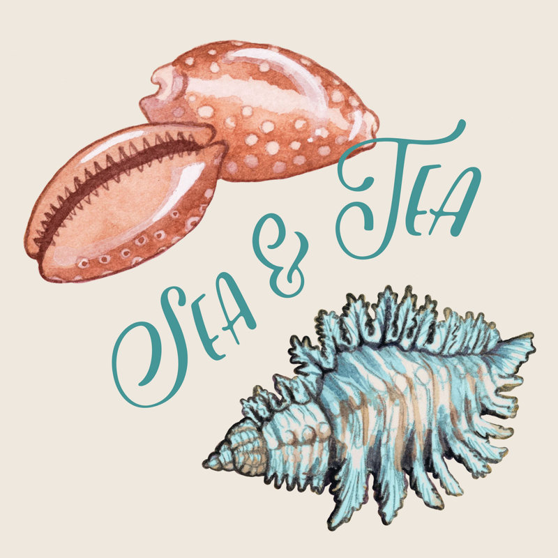 Sea And Tea - Wrapped Canvas Print, 101cm H x 101cm W x 3.81cm D