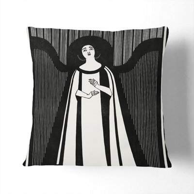 The Music Square Throw Cushion