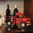  Rustic Red Truck Metal Wine Rack