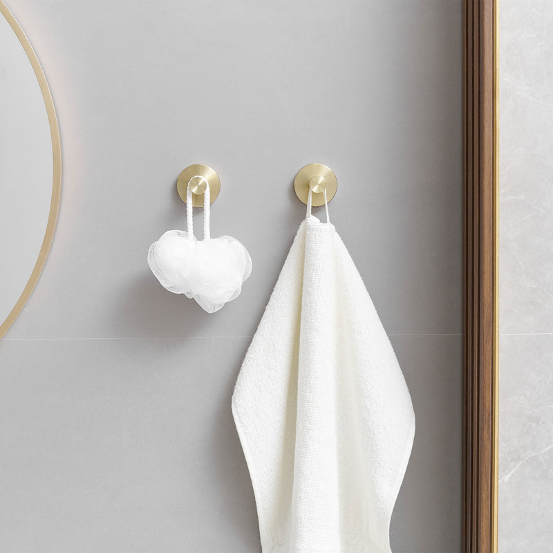 3 - Piece Bathroom Hardware Set, Brushed Gold
