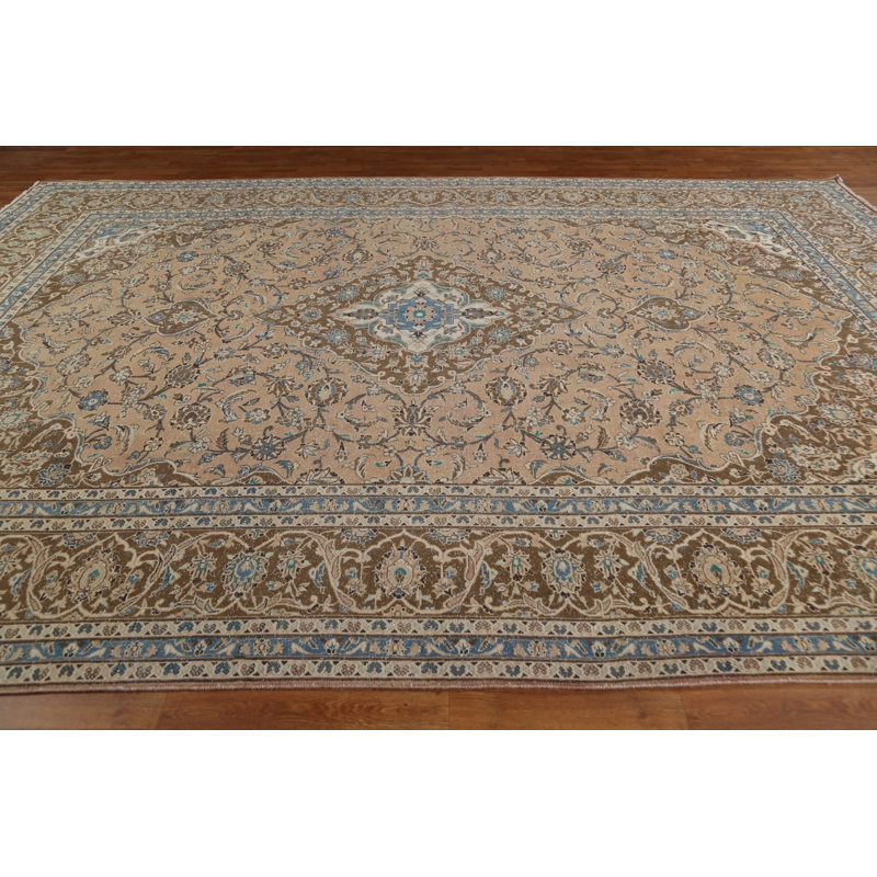 Tapis persan traditionnel Kashan 10 x 14