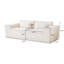Canapé modulaire rembourré 82 po Berrysburg-130366462