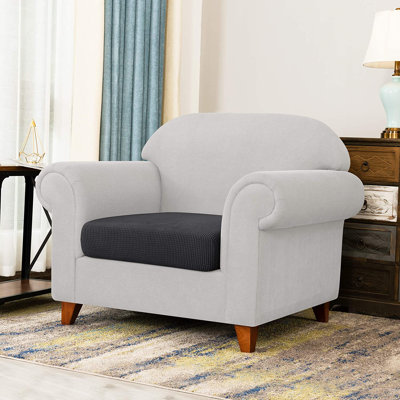 Dlerfeut Box Cushion Armchair Slipcover