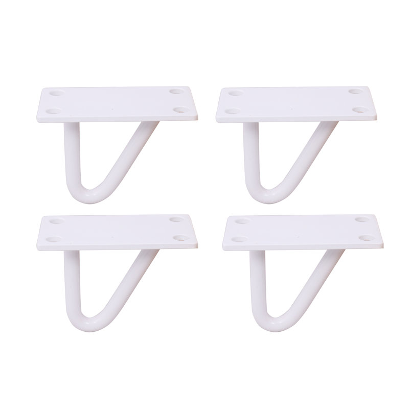 Pieds de table Demetris, Blanc