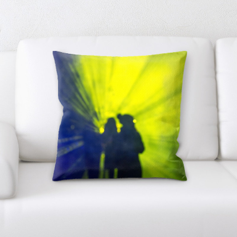 Microsuede Throw Pillow