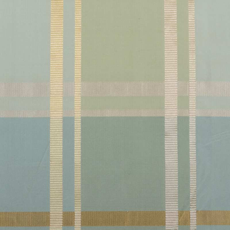 SIlk Traditions Macleod Plaid Fabric, Seaglass