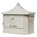 Hamilton Locking Post Mounted Mailbox