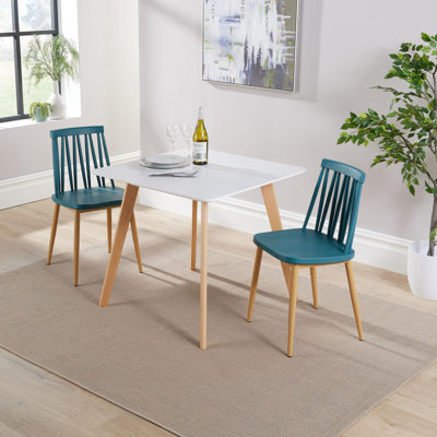Vannesa 2 - Person Dining Table and Chair Set