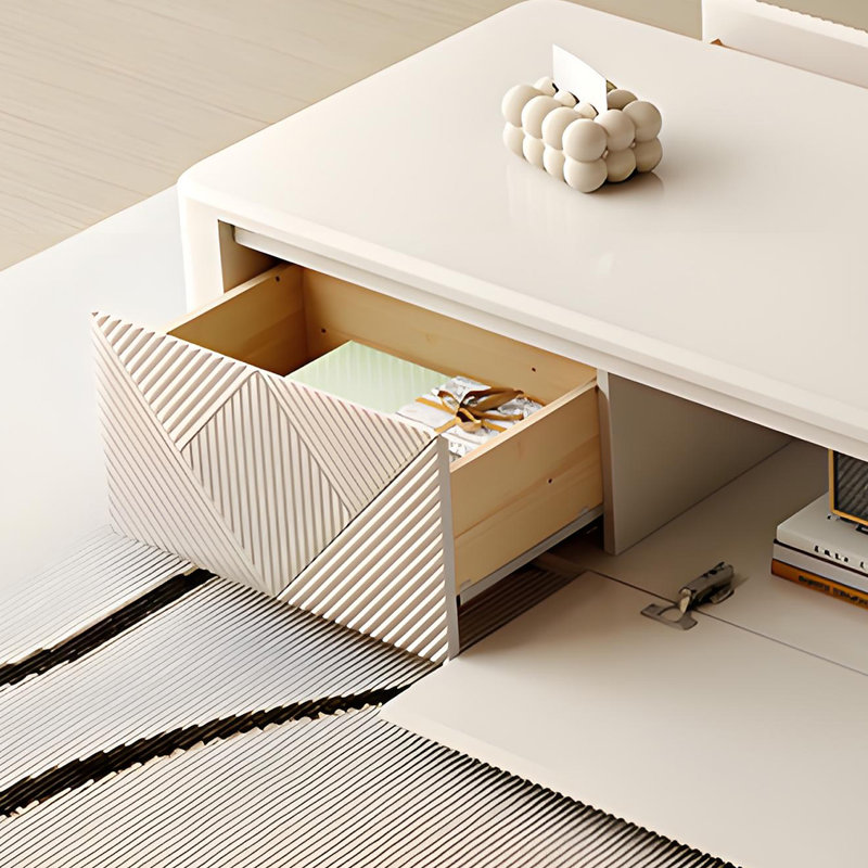 Table basse de style crème
