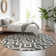 Premium Machine Washable Cerrito Black Rug