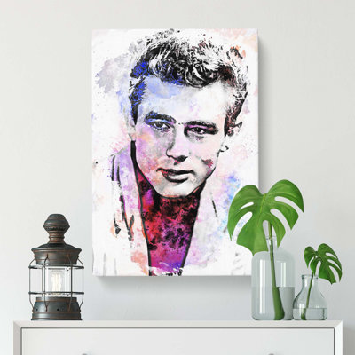 James Dean - Wrapped Canvas