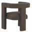Chaise d'appoint rembourrée Boucle-2079635261