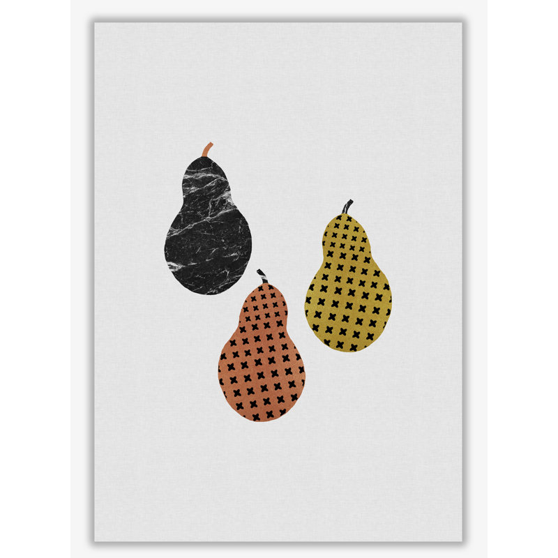 Pears - Print, No Frame, 30 cm H x 21 cm W x 1 cm D