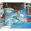 Multicolore drap-housse et coussin décoratif Ambesonne Mermaid-106789704