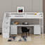 Lit mezzanine simple avec bureau et tiroirs-1942755024
