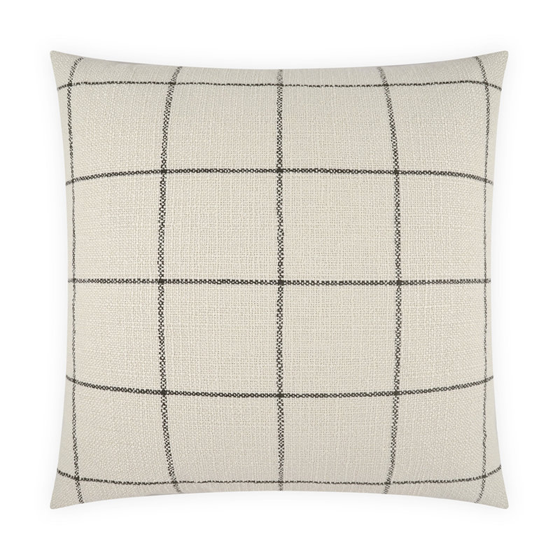 Hancock Throw Pillow, Ebony