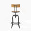 Tabouret de bar avec bois de sapin