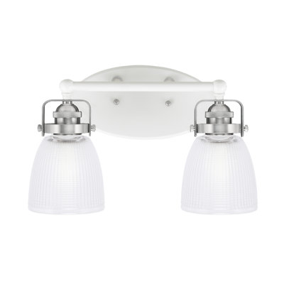 Barre d'éclairage de salle de bain 2 lumières Easton
