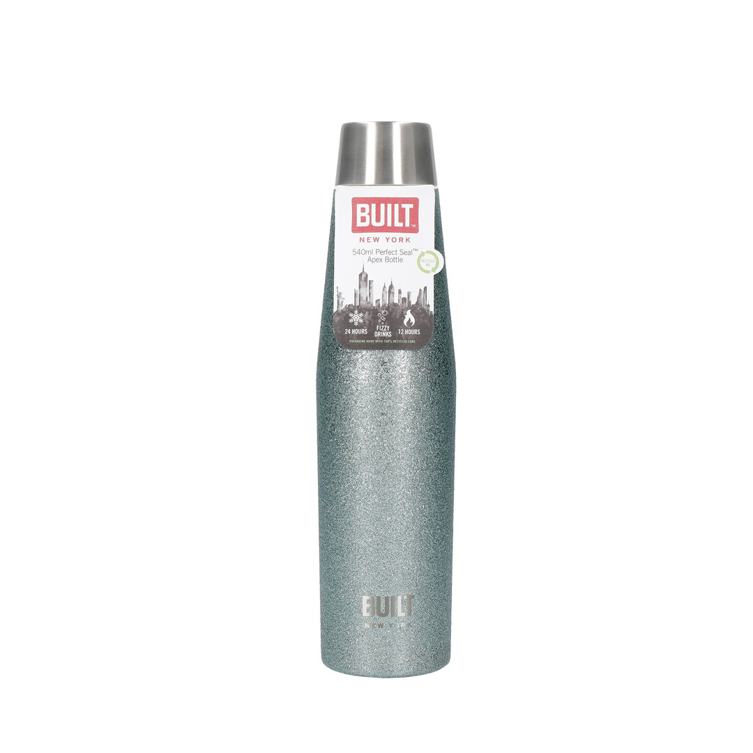 B&Q -  Stainless Steel Water Bottle Insulated  Sports Aqua Gym Travel Flask 540Ml - Image 2