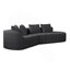 Canapé modulaire surdimensionné et rembourré Modern-355058551-355058548