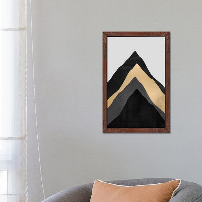 Four Mountains by Elisabeth Fredriksson - 1 Piece Wall Art on Canvas