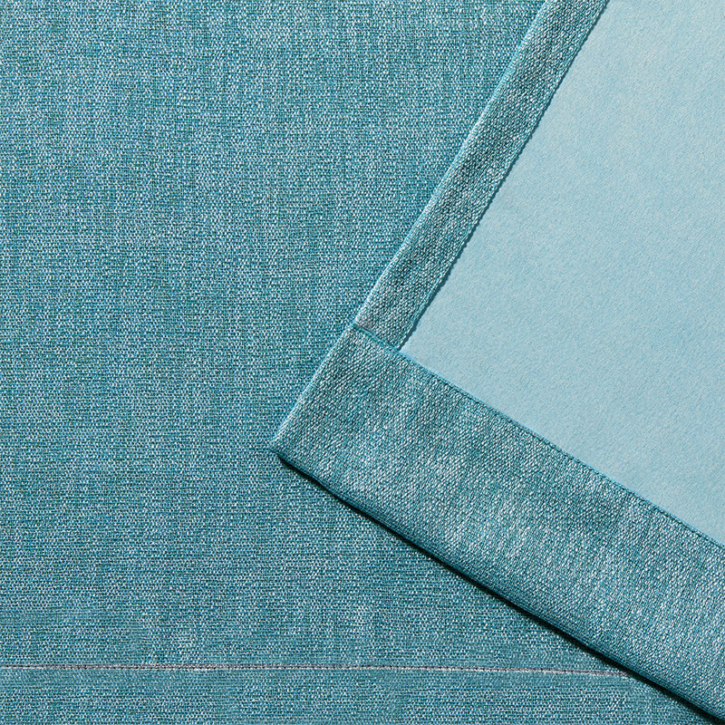 Champlain Room Darkening Curtain Pair, 52"W x 84"L, Teal