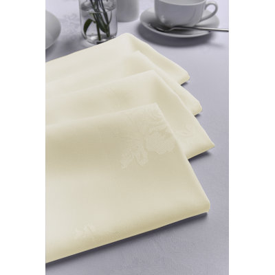 Ishaan Polyester Floral Square Napkin