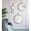 Miroir rond en fer-758383313