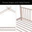 Lit plateforme simple en métal-518296380
