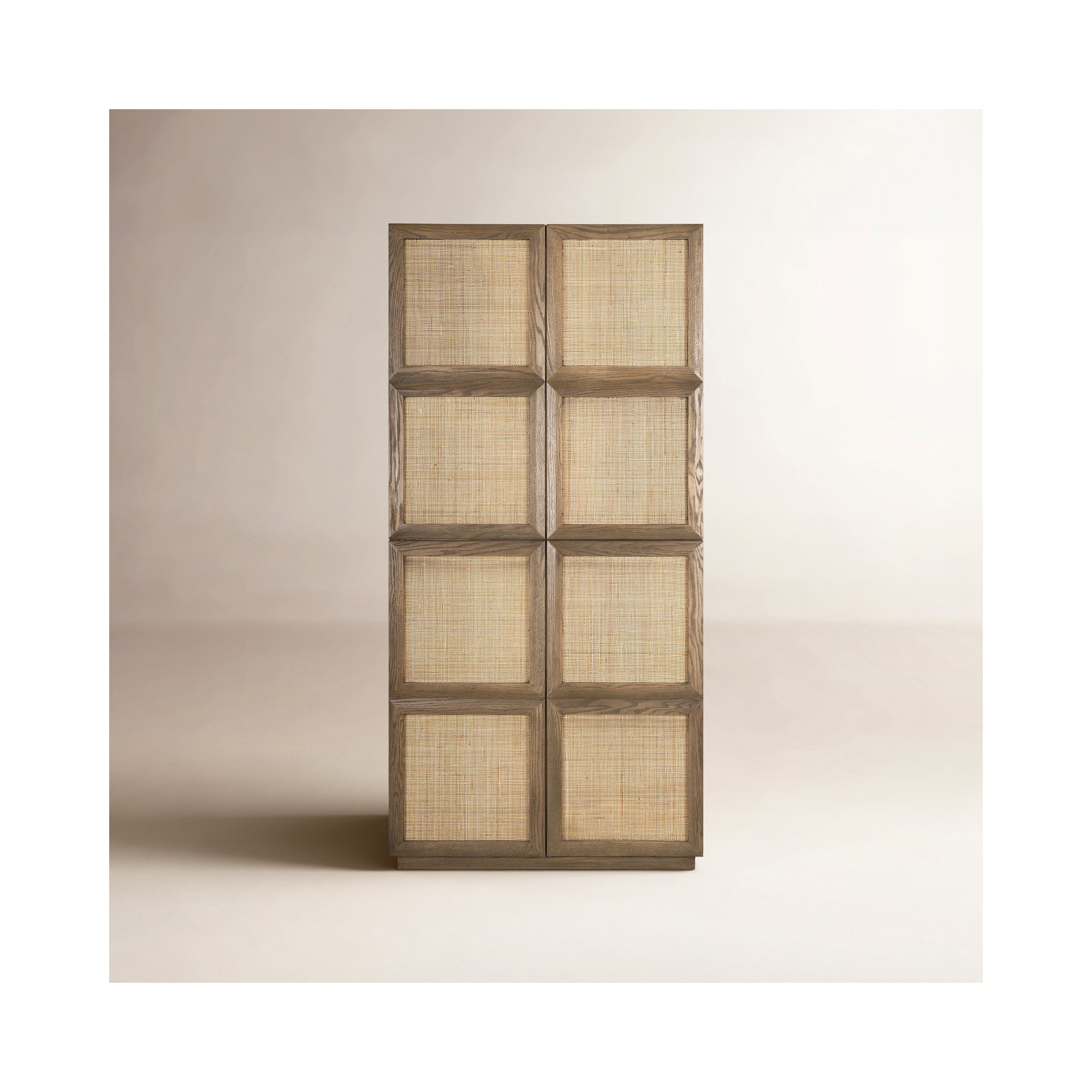 Solid Wood Storage Cabinet