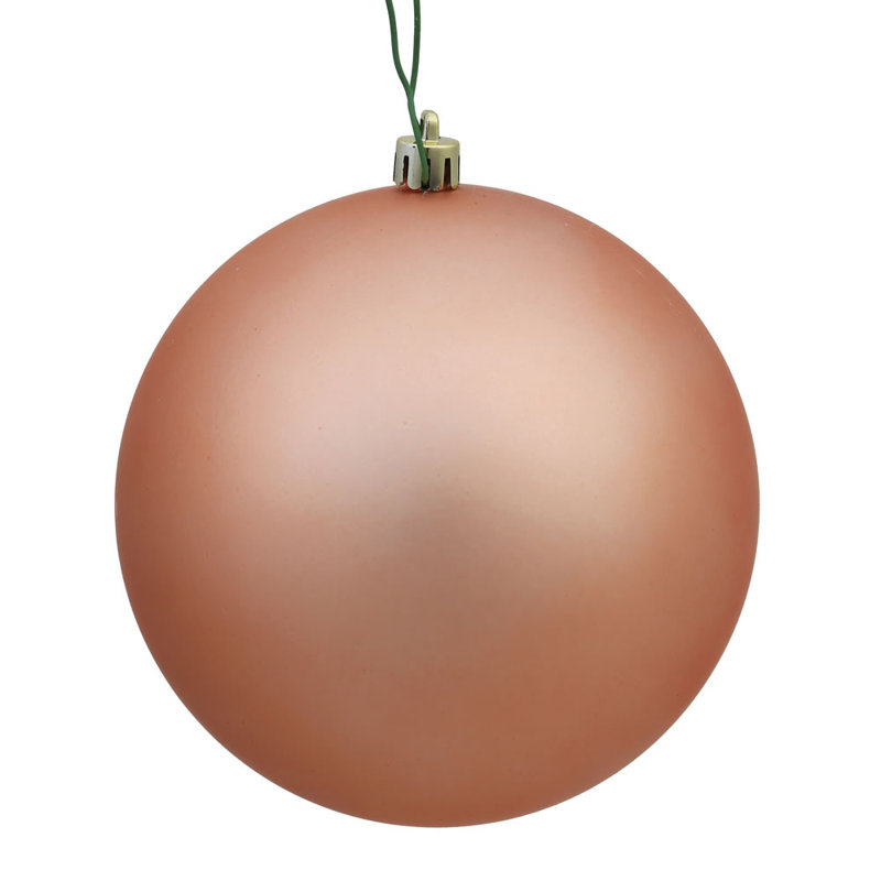 2" Shatterproof Bauble, Mauve 