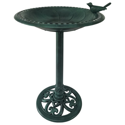 Aderes Resin Birdbath