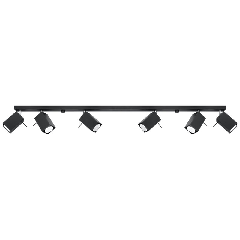Aloisio Flush Mount, Black