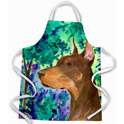 No Pattern Bib Apron