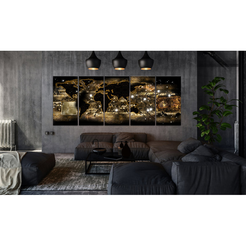 No Frame Print on Canvas, 90cm H x 225cm W