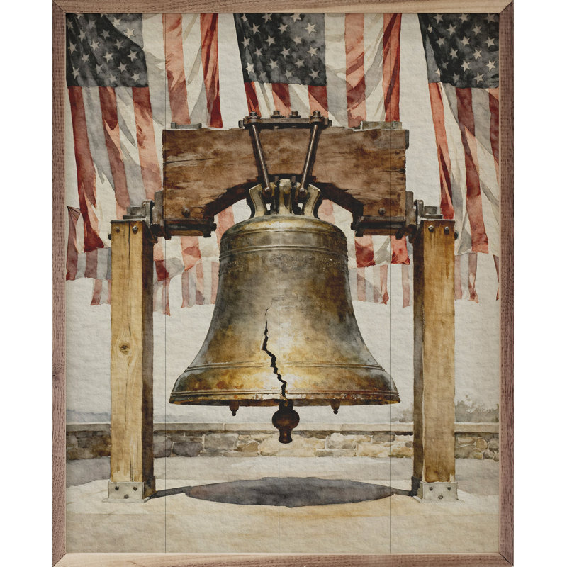 Historic Liberty Bell, 40" H x 32" W