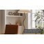 Lampe sur pied Wave Squiggle en noir