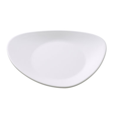 Moderne Triangle Melamine Dinner Plate