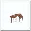 Table basse rotative avec pieds en bois d'hévéa massif-390711380-390711720